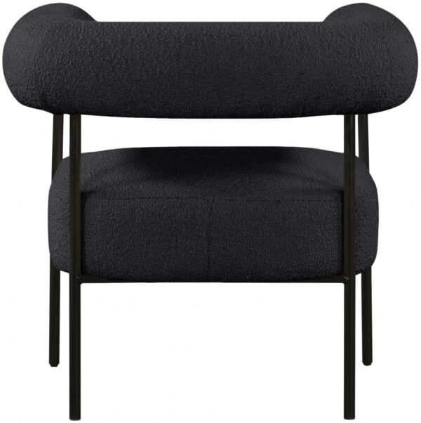 Blake Boucle Fabric Upholstered Accent Chair