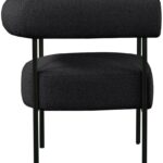 Blake Boucle Fabric Upholstered Accent Chair