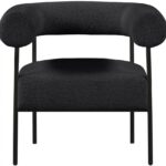 Blake Boucle Fabric Upholstered Accent Chair