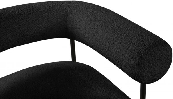 Blake Boucle Fabric Upholstered Accent Chair