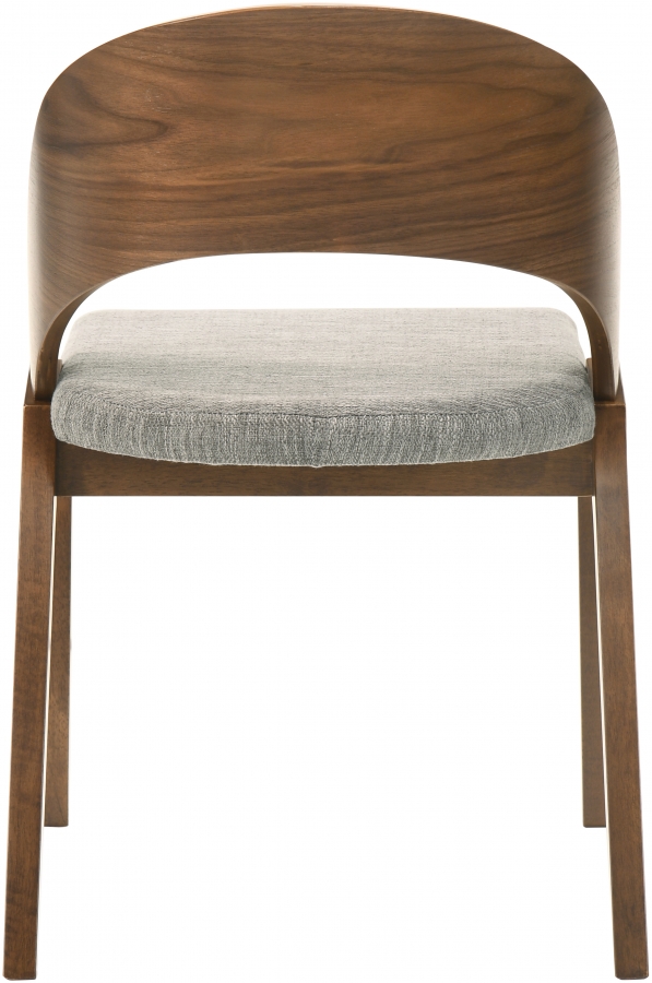 Woodson Linen Textured Fabric Upholstered Dining Chair