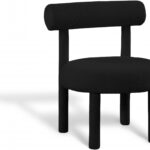Parlor Boucle Fabric Upholstered Accent Chair