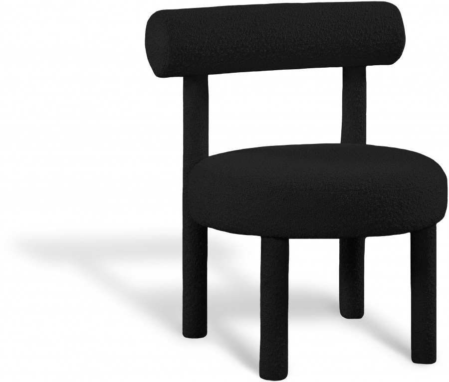 Parlor Boucle Fabric Upholstered Accent Chair