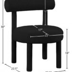 Parlor Boucle Fabric Upholstered Accent Chair