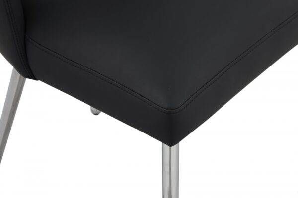 Logan Vegan Leather Upholstered Dining Chair