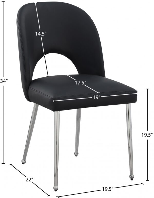 Logan Vegan Leather Upholstered Dining Chair