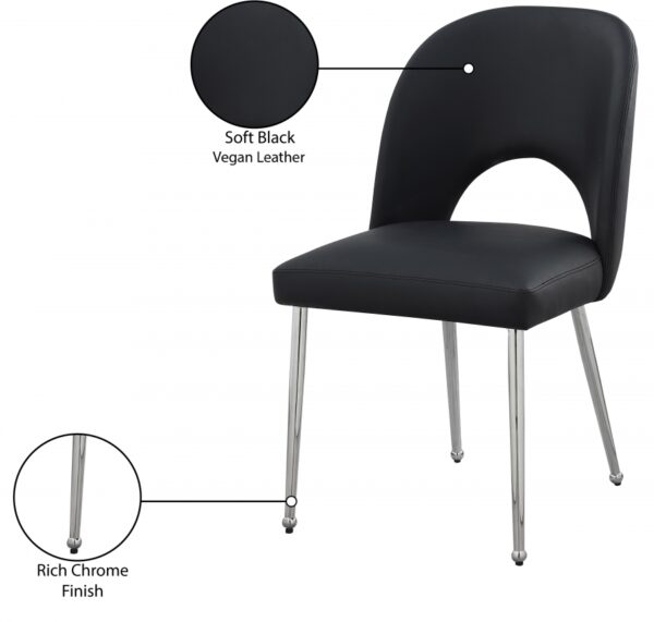 Logan Vegan Leather Upholstered Dining Chair