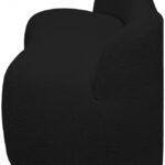 Flair Boucle Fabric Upholstered Bench