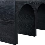 June Oak Wood Console Table
