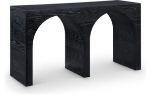 June Oak Wood Console Table