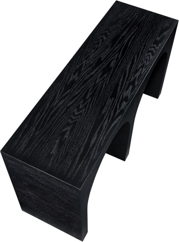 June Oak Wood Console Table