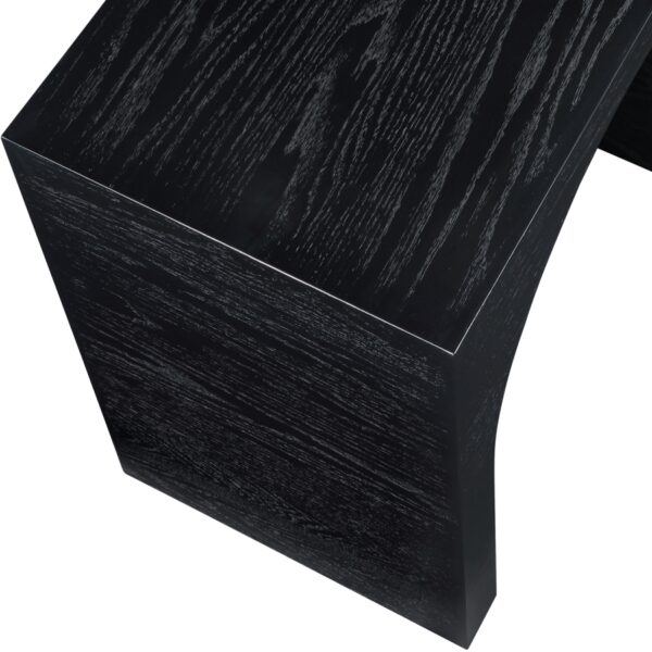 June Oak Wood Console Table