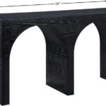 June Oak Wood Console Table