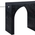 June Oak Wood Console Table