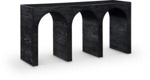 June Oak Wood Console Table