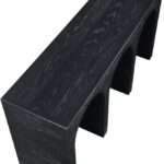 June Oak Wood Console Table