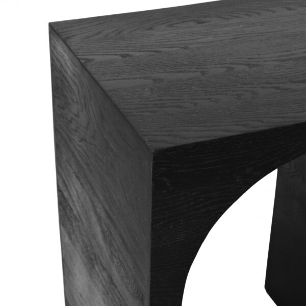 June Oak Wood Console Table
