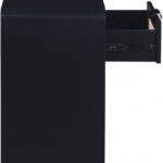 Langham Poplar Wood And Natural Cane Nightstand