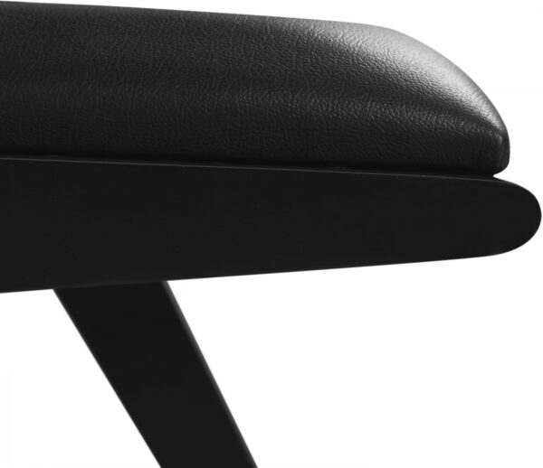 Abby Vegan Leather Upholstered Dining Arm Chair