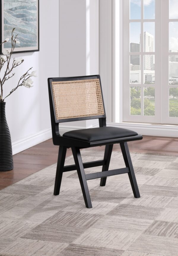 Abby Vegan Leather Upholstered Dining Side Chair