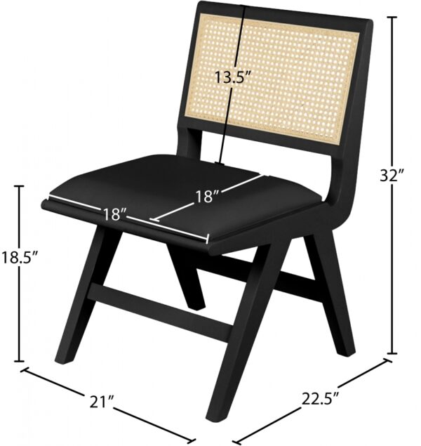 Abby Vegan Leather Upholstered Dining Side Chair