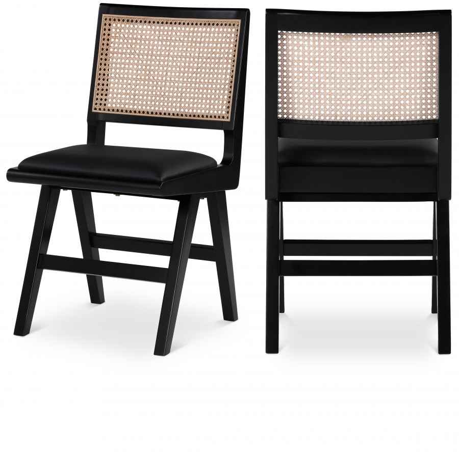 Abby Vegan Leather Upholstered Dining Side Chair