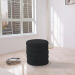 Aphia Boucle Fabric Upholstered Stool