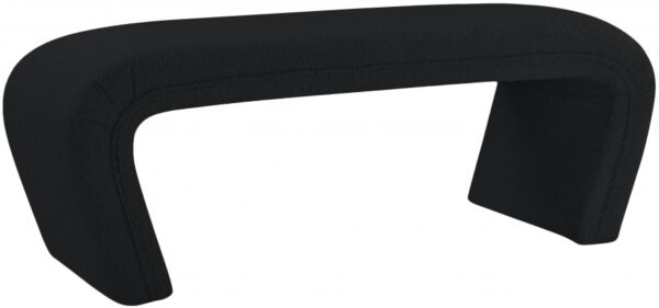 Odelia Boucle Fabric Upholstered Bench