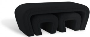 Odelia Boucle Fabric Upholstered Bench