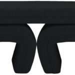 Odelia Boucle Fabric Upholstered Bench