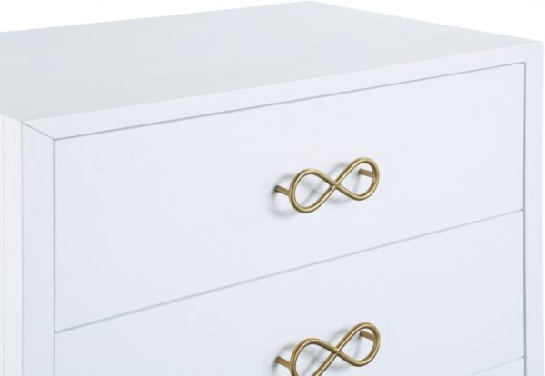 Bowtie Solid Wood Chest
