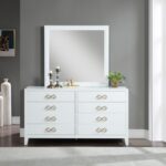 Bowtie Solid Wood Frame Mirror