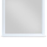 Bowtie Solid Wood Frame Mirror