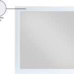 Bowtie Solid Wood Frame Mirror