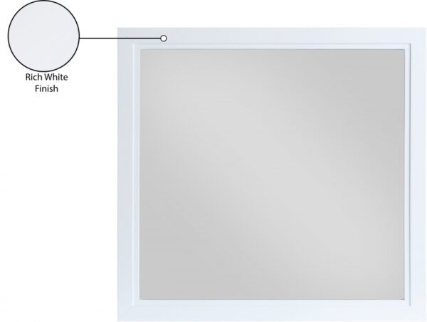 Bowtie Solid Wood Frame Mirror