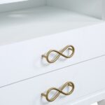 Bowtie Solid Wood Nightstand