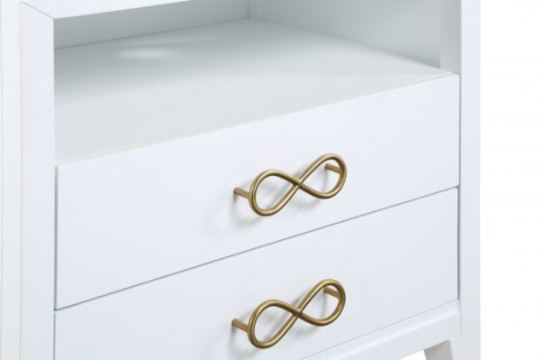 Bowtie Solid Wood Nightstand