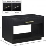 Avery Solid Wood And Ash Veneer Nightstand
