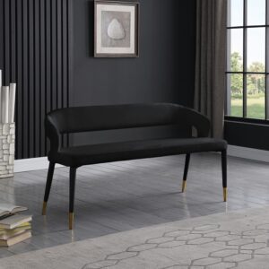 Destiny Velvet Upholstered Bench
