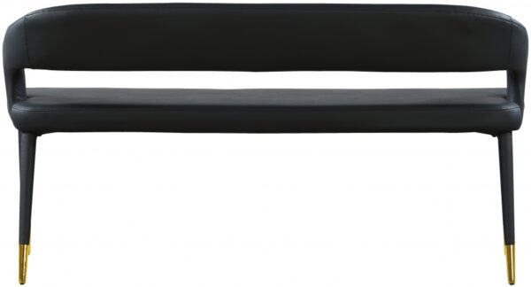 Destiny Vegan Leather Upholstered Bench