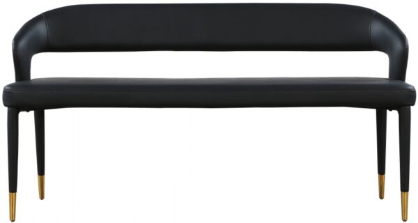Destiny Vegan Leather Upholstered Bench