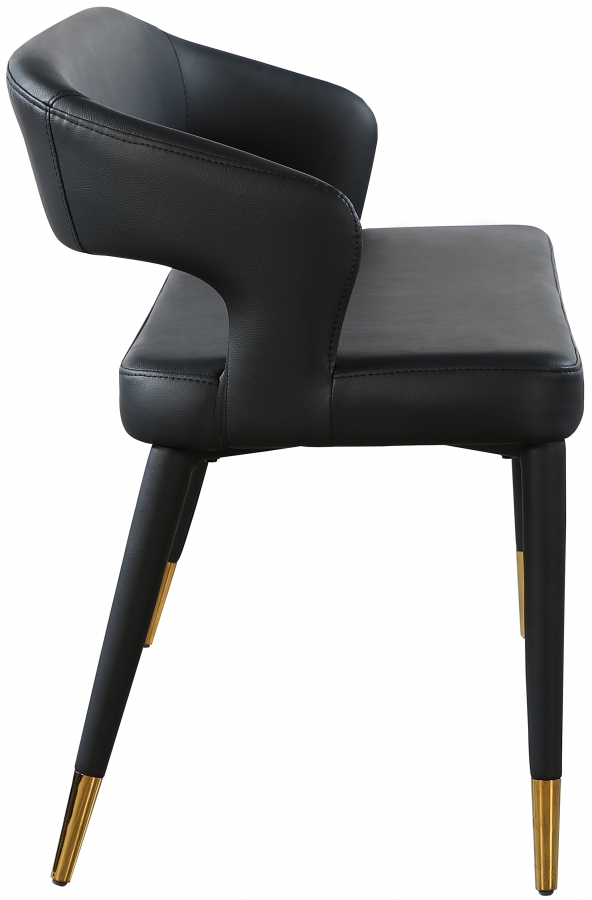 Destiny Vegan Leather Upholstered Bench