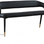 Destiny Vegan Leather Upholstered Bench