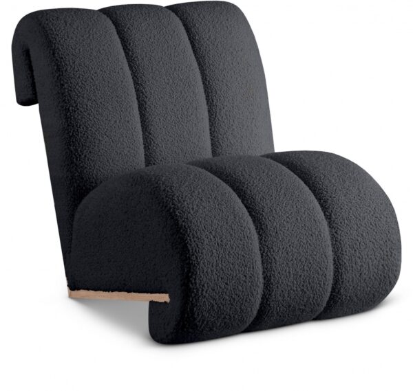 Swoon Faux Sheepskin Upholstered Accent Chair