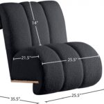 Swoon Faux Sheepskin Upholstered Accent Chair