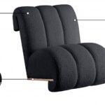 Swoon Faux Sheepskin Upholstered Accent Chair