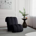 Swoon Faux Sheepskin Upholstered Accent Chair