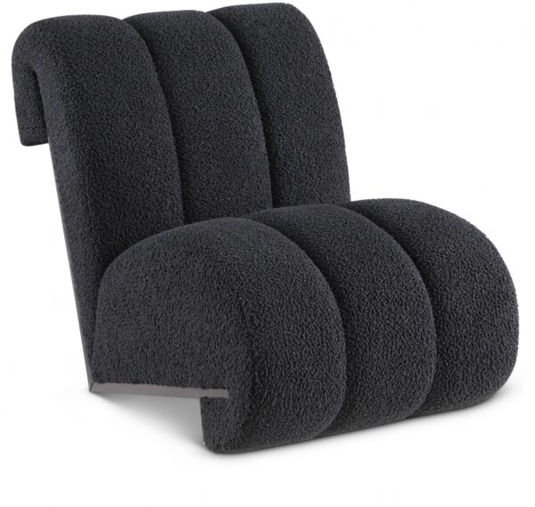 Swoon Faux Sheepskin Upholstered Accent Chair