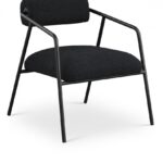 Carly Boucle Fabric Upholstered Accent Chair