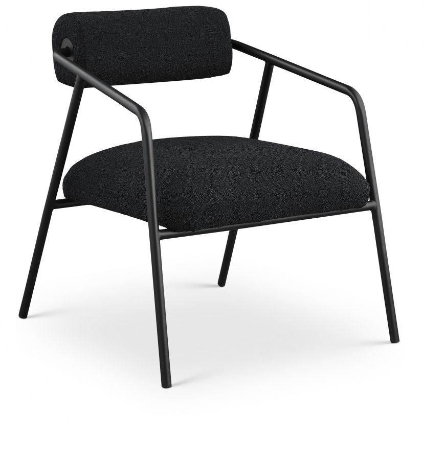 Carly Boucle Fabric Upholstered Accent Chair